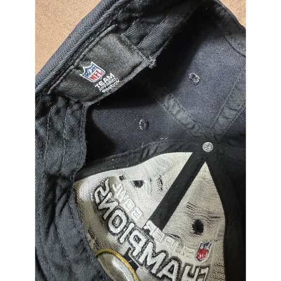 Green Bay Packers NFL 2010 Super Bowl Champions Strap Back Adjustable Hat Cap. - Picture 9 of 11